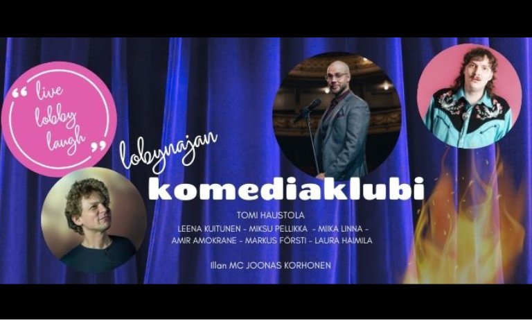 You are currently viewing LOBYNAJAN KOMEDIAKLUBI 5.2.2025